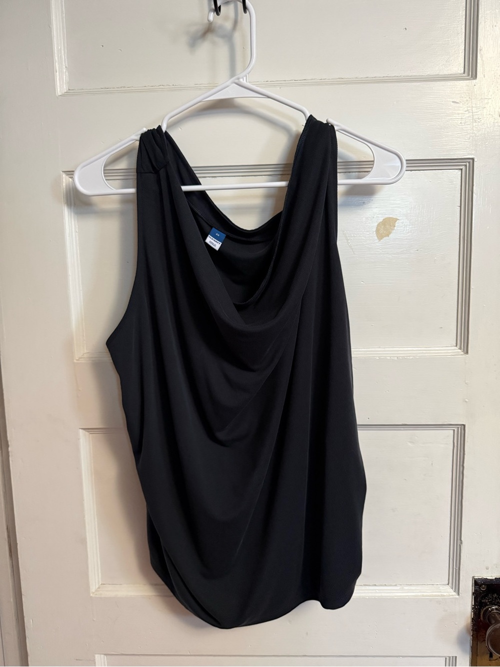 Old Navy black cowl neck tank top Size XXL #minimalist #basics